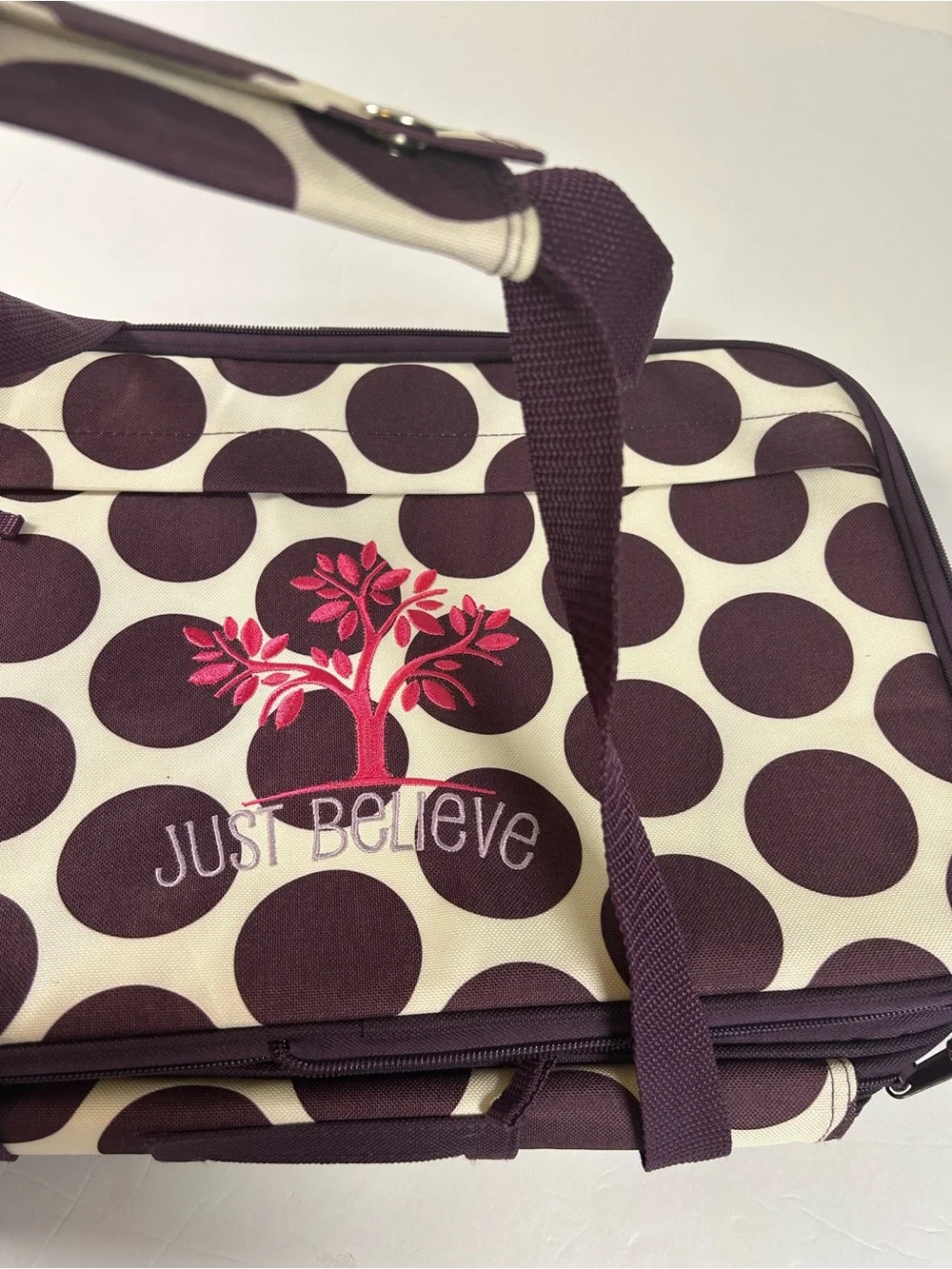 thirty-one cream tote